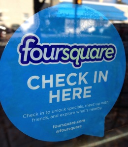 Foursquare-sticker